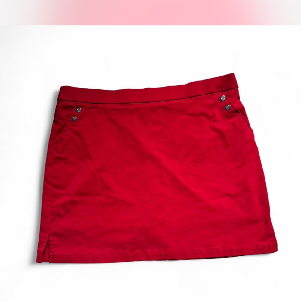 Source Unknown Vibrant Red Women's Skort